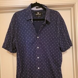 Buttercloth Icy Cotton Men's Short Sleeve Button Down Shirt
